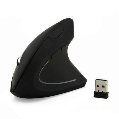 Ergonomic Vertical Mouse with RGB Light – Adjustable DPI, Wireless & Wired for Windows & Mac