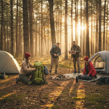 Backpack Forest Camp