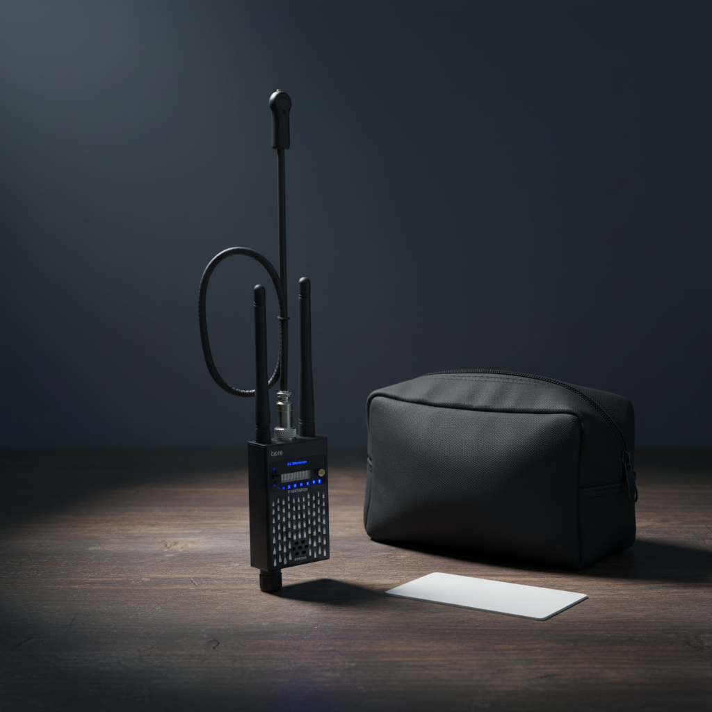 Bug Detector Travel Flat Lay