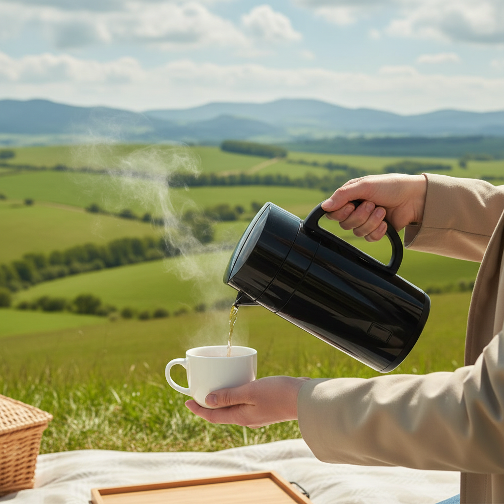 Car Kettle Pouring Tea
