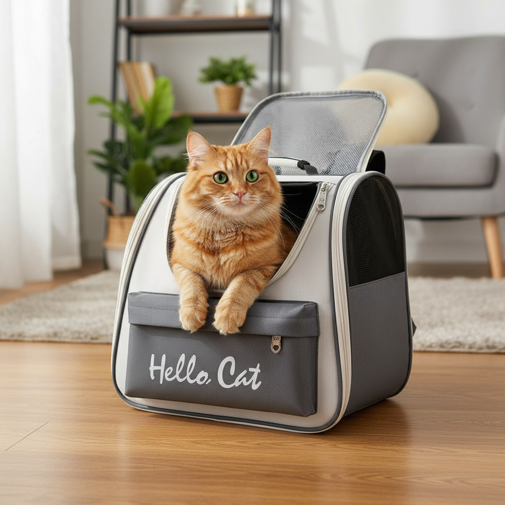 Cat Carrier At Home