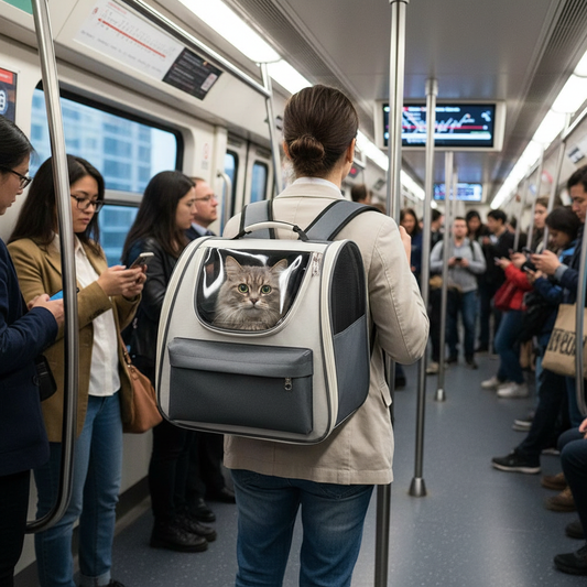 Cat Carrier Subway