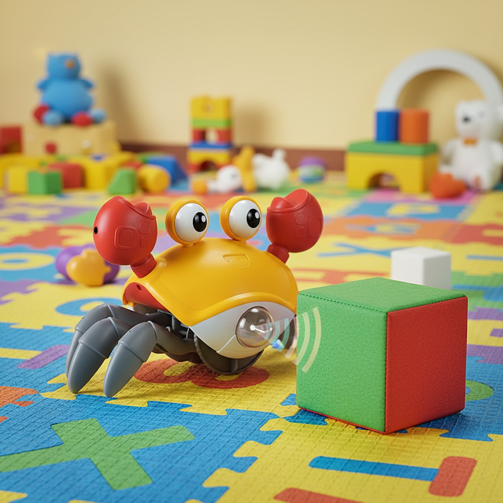 Crab Toy Obstacle Sensor