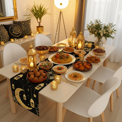 Eid Table Black Gold
