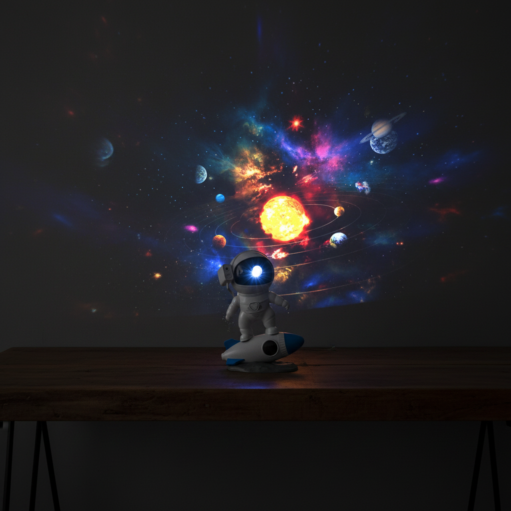 Galaxy Projector Desk Decor