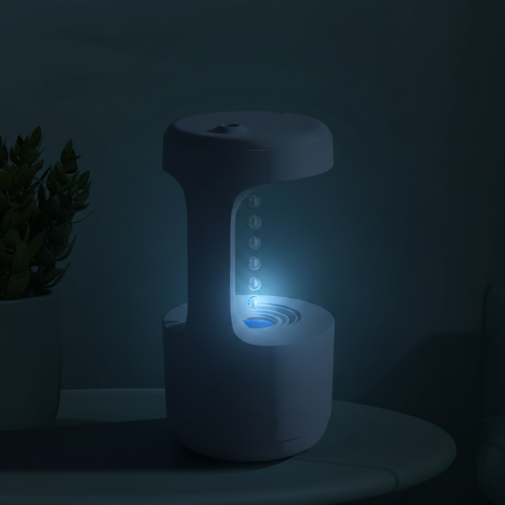 Humidifier Droplet Close-up