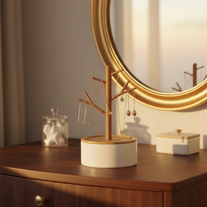 Jewelry Rack Vanity Mirror