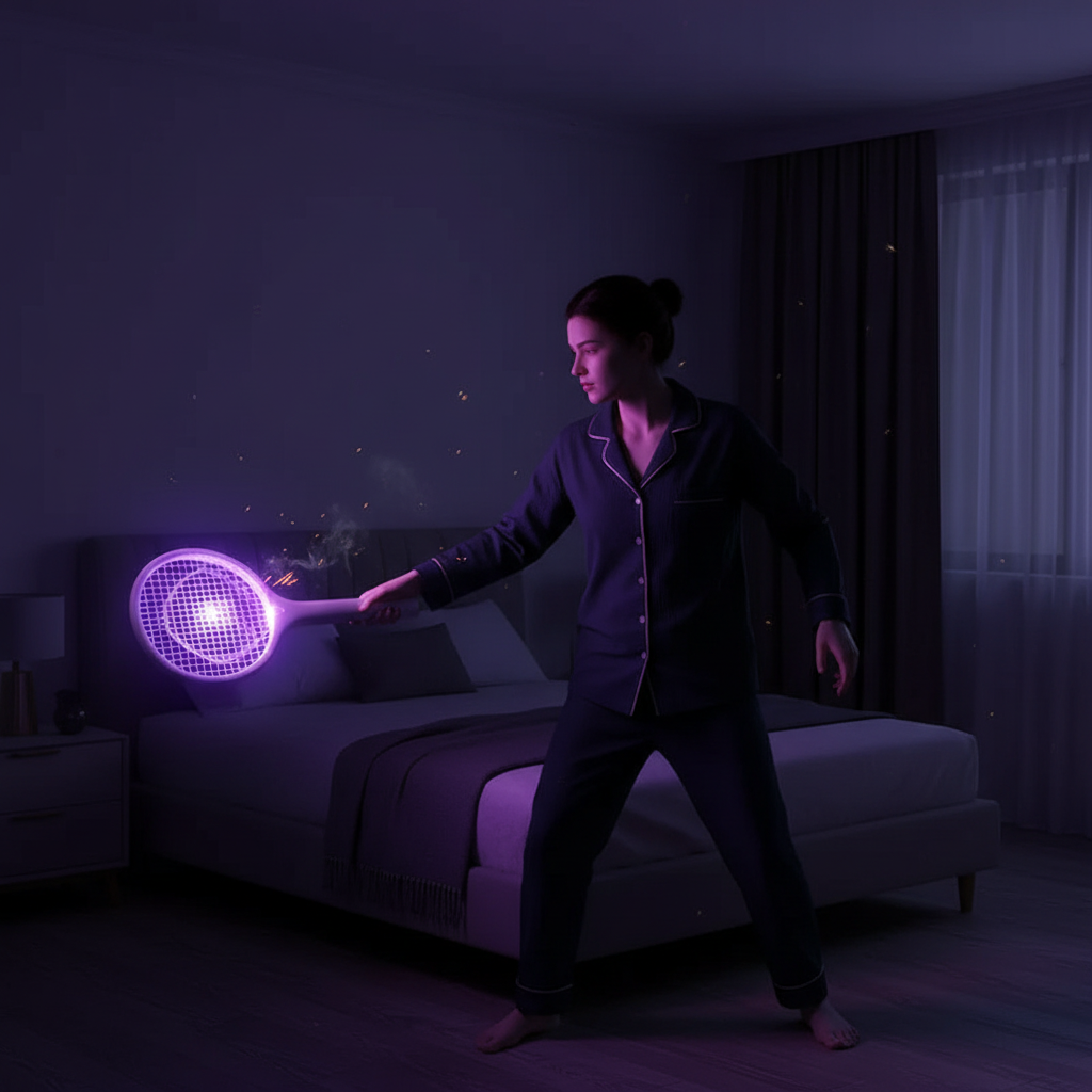 Mosquito Racket Bedroom