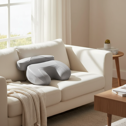 Neck Massager on Sofa
