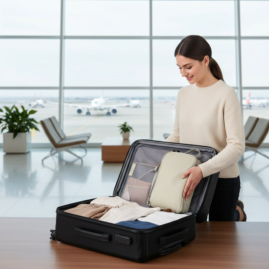 Packing Cubes Airport