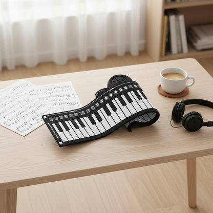 Piano Flat Lay