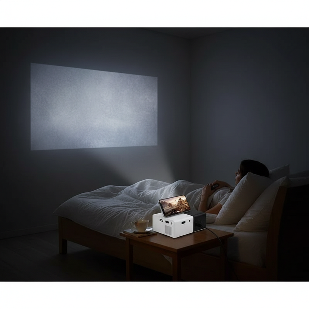Projector Bedroom