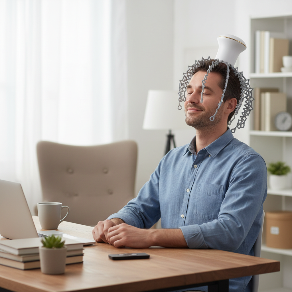 Scalp Massager Desk