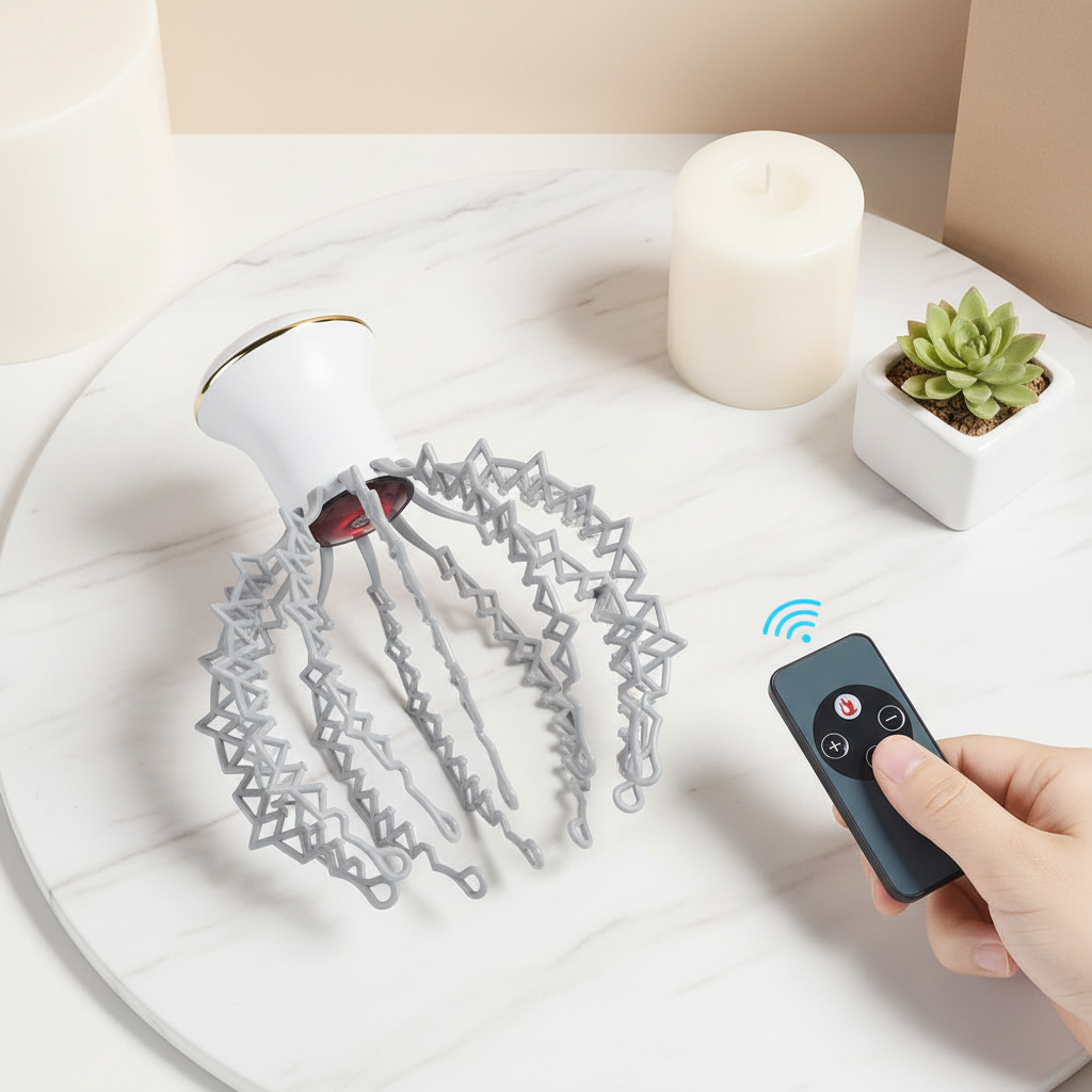 Scalp Massager Flatlay