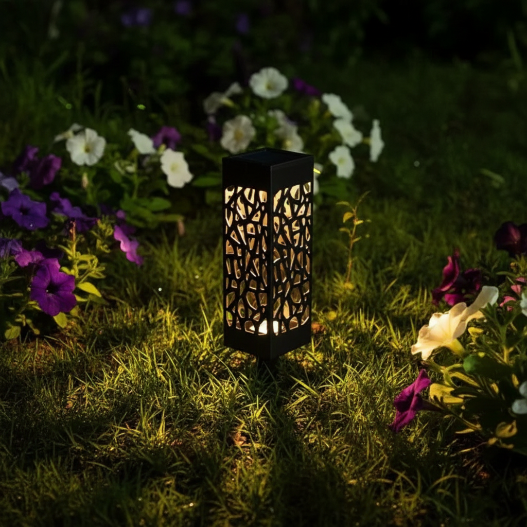 Solar Garden Light Shadow