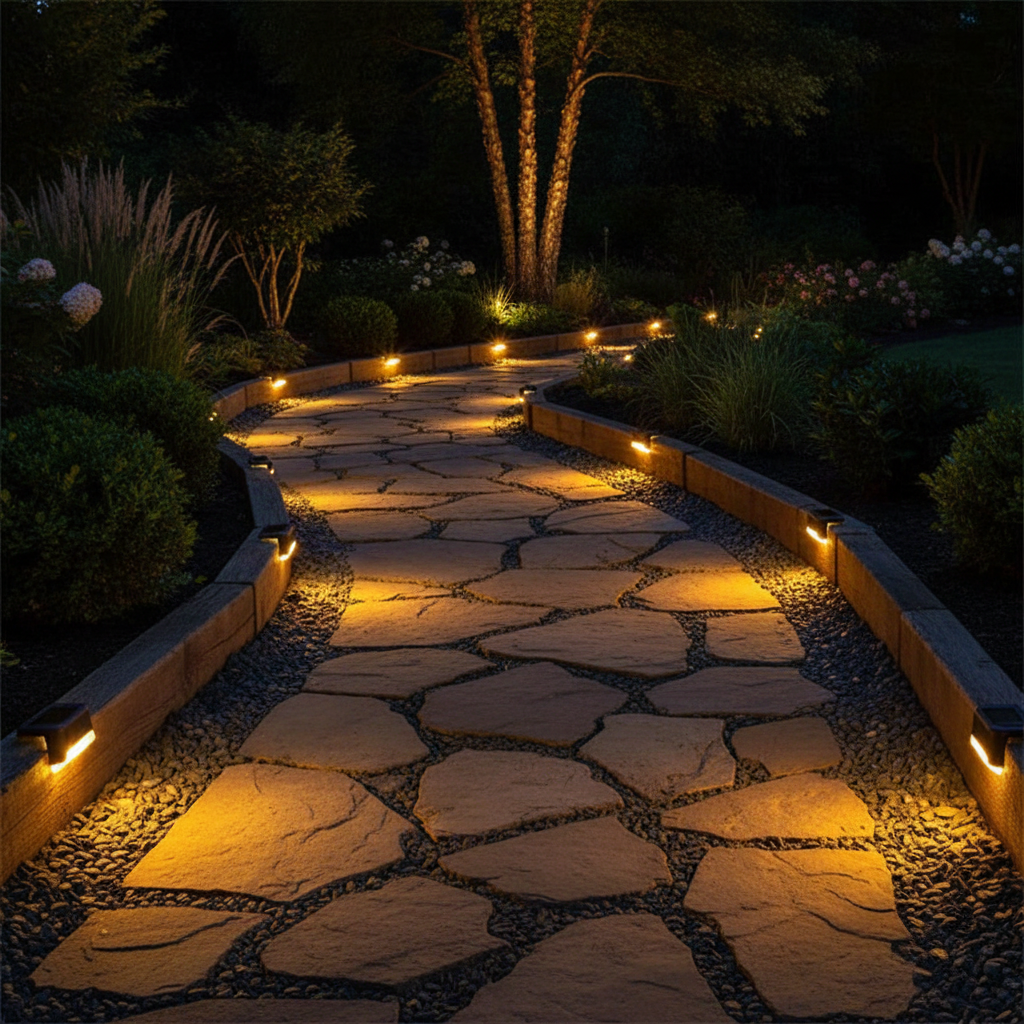 Solar Lights Path