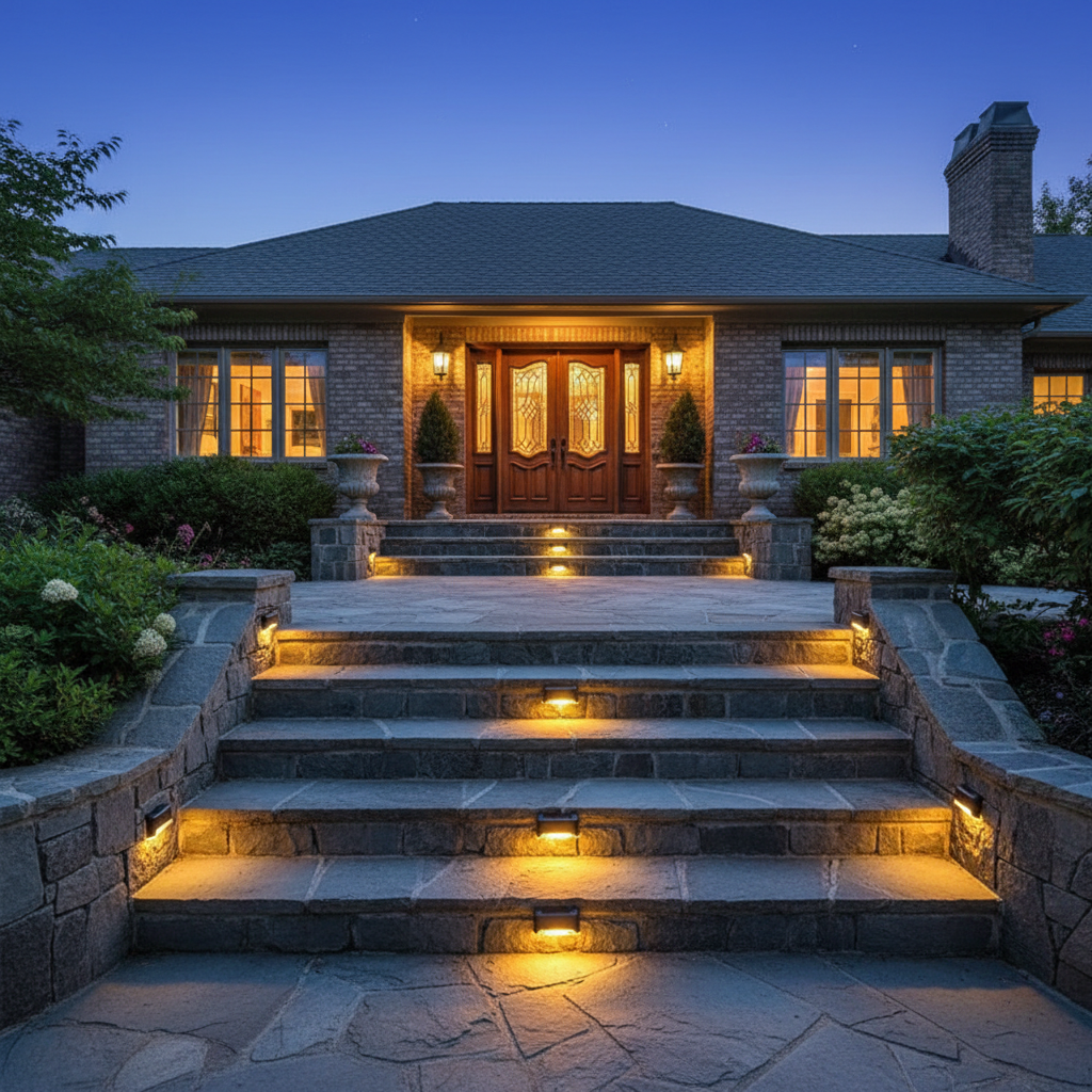 Solar Lights Stairs