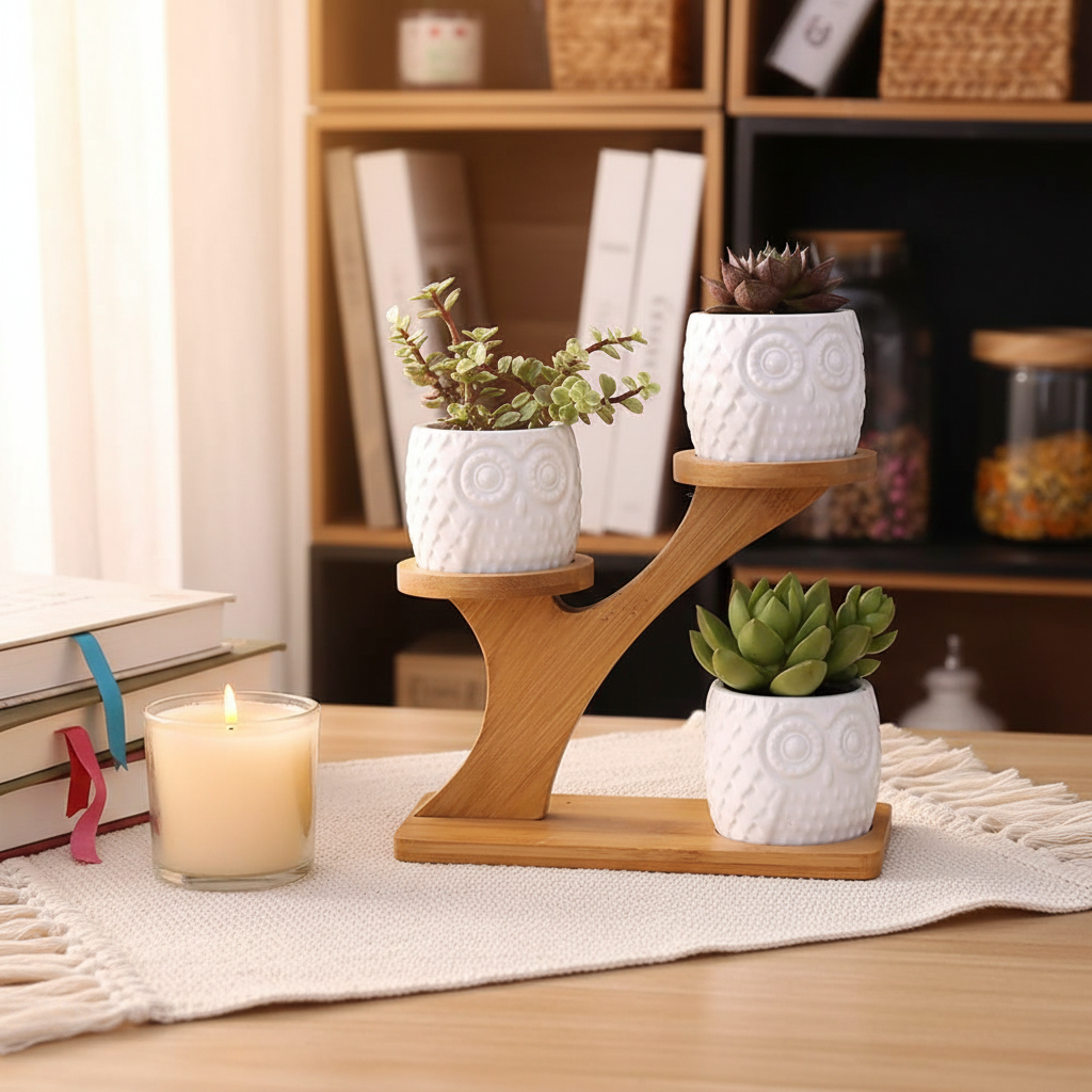 Succulent Pots Desk