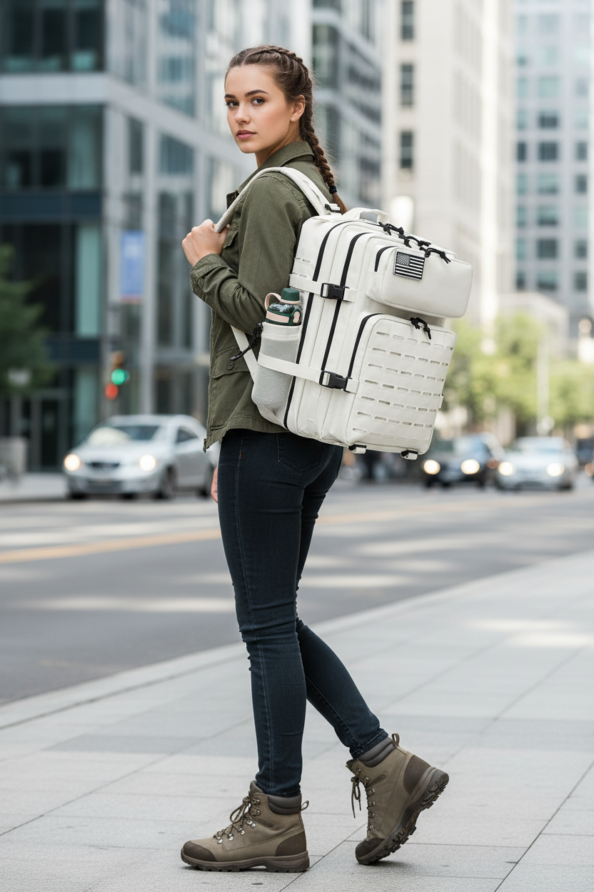 Tactical Backpack Female Urban Lifestyle