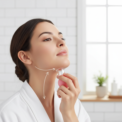 Vacuum Cupping Jawline