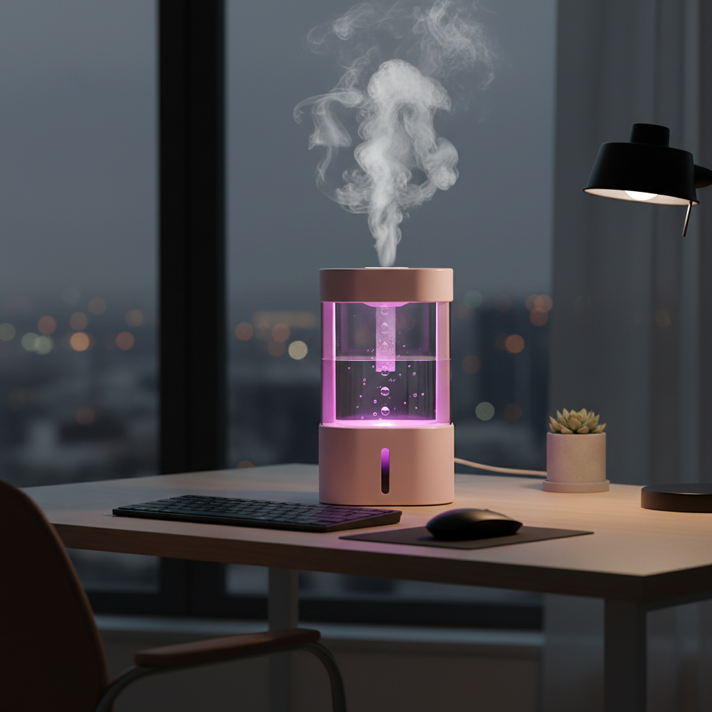 Water Drop Humidifier Night